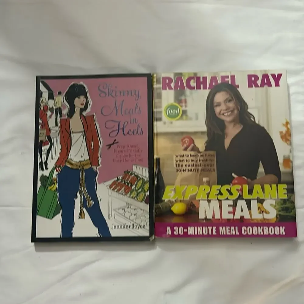 Express Lane Meals and Skinny Meals in Heels 30 Minute Meals Recipe Books Prep